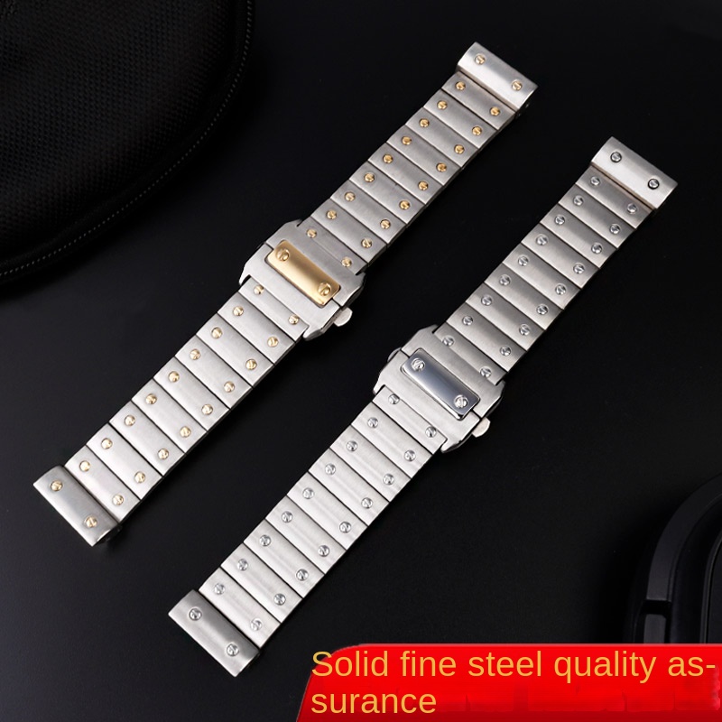 Men'S Accessories Cartier - Solid stainless steel watch band for