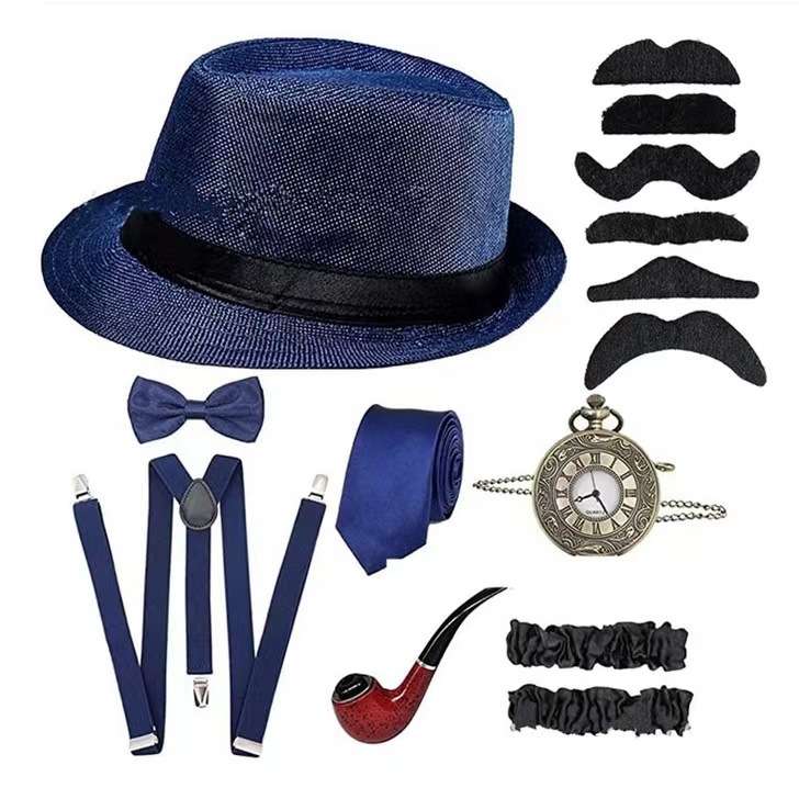 1920S Mens Gatsby Gangster Cos - Men'S Accessories In The 1920S recension och pris