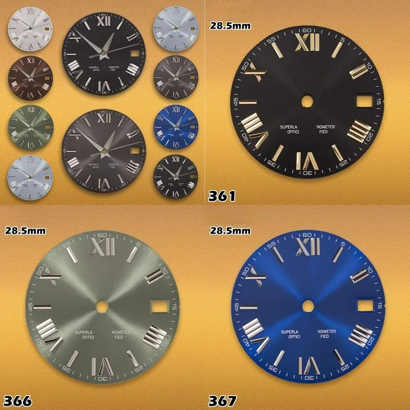 28.5mm Rome Sunray Dial S-type - Men'S Accessories Types recension och pris